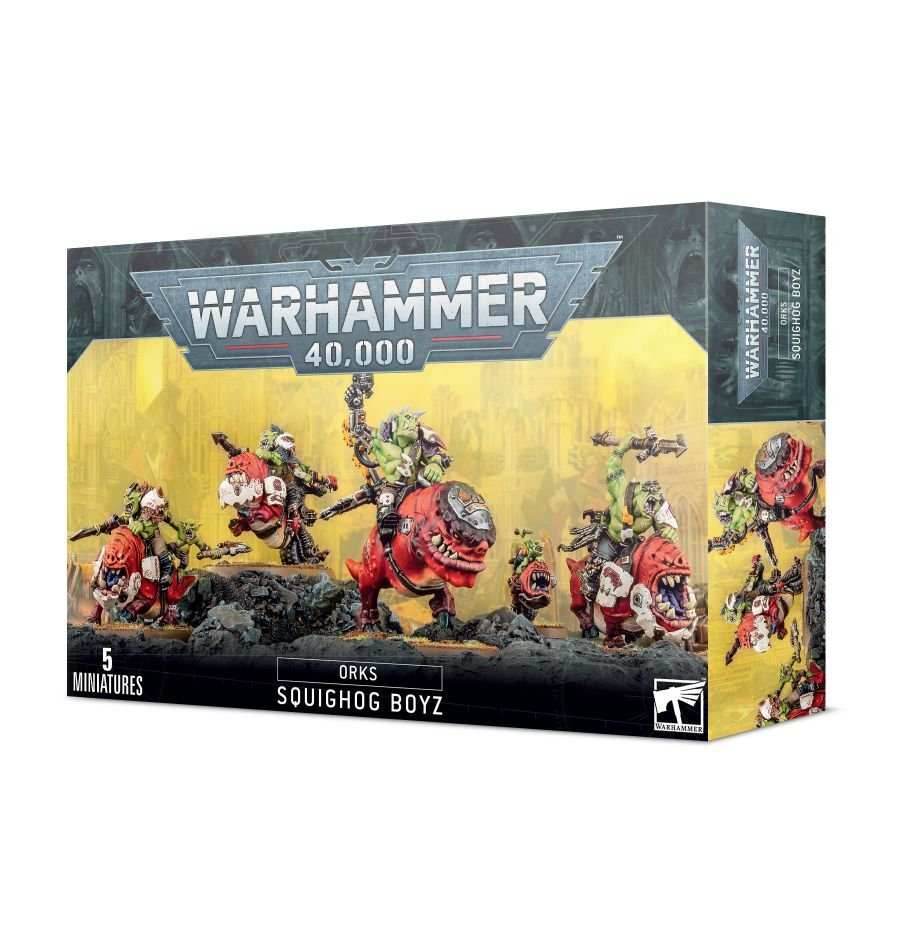 Warhammer 40K: Orks - Squighog Boyz - 