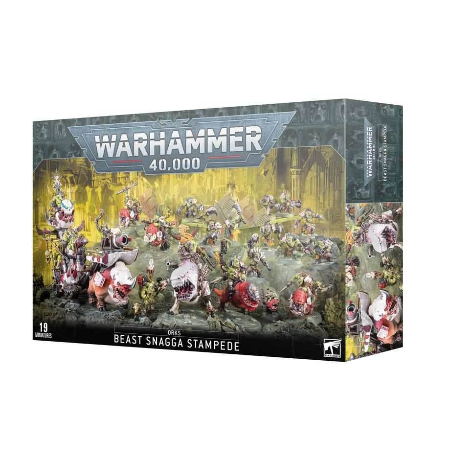 Warhammer 40K: Orks - Beast Snagga Stampede - 