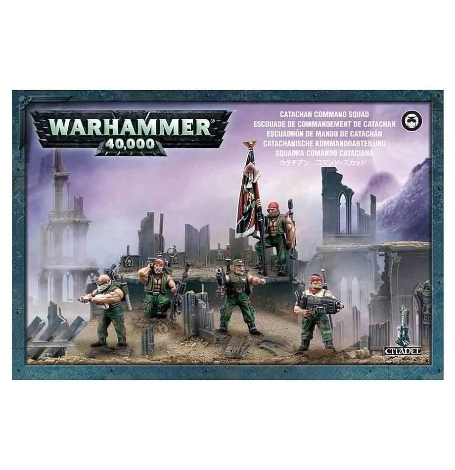 Warhammer 40K: Astra Militarum - Catachan Command Squad - 