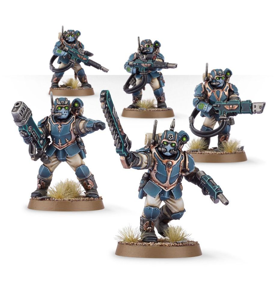 Warhammer 40,000 Tempestus Scions