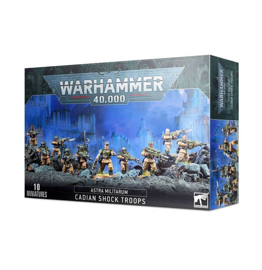 Warhammer 40K: Astra Militarum - Cadian Shock Troops - 