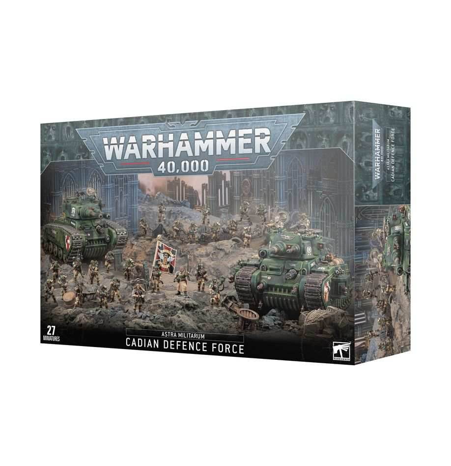 Warhammer 40K: Astra Militarum - Cadian Defence Force - 