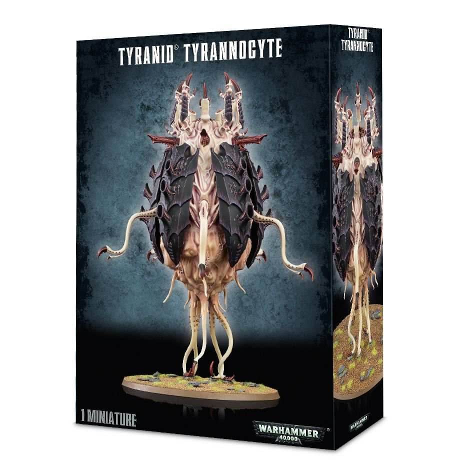 Warhammer 40K: Tyranids - Tyrannocyte/Sporocyst and Mucolid Spore - 