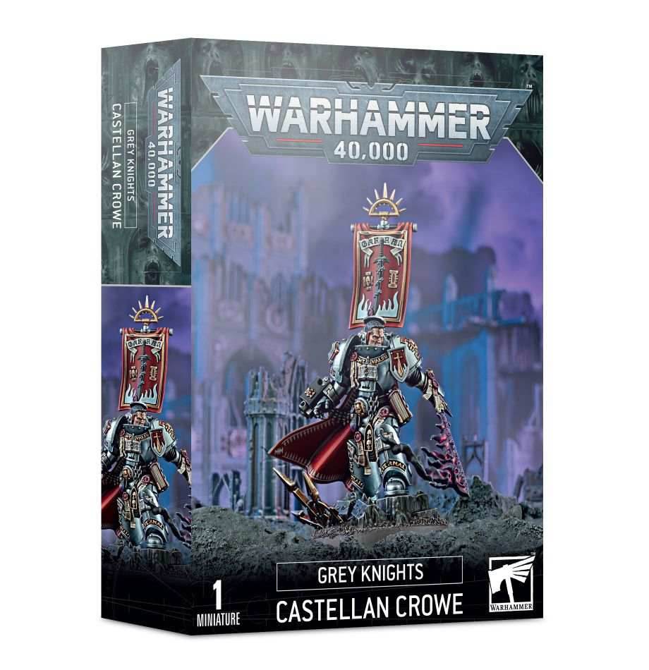 Warhammer 40K: Grey Knights - Castellan Crowe - 