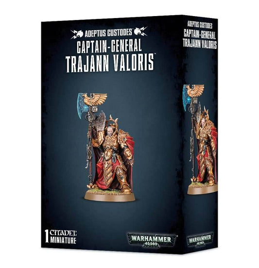 Warhammer 40K: Adeptus Custodes - Captain-General Trajann Valoris - 