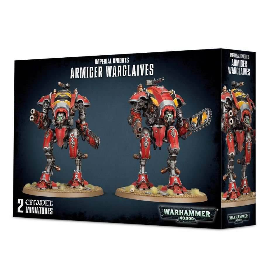 Warhammer 40K: Imperial Knights - Armiger Warglaives - 