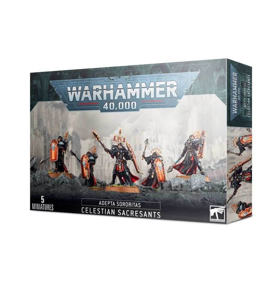 Warhammer 40K: Adepta Sororitas - Celestian Sacresants - 