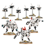 Warhammer 40,000: T'au Empire - XV8 Crisis Battlesuit Team