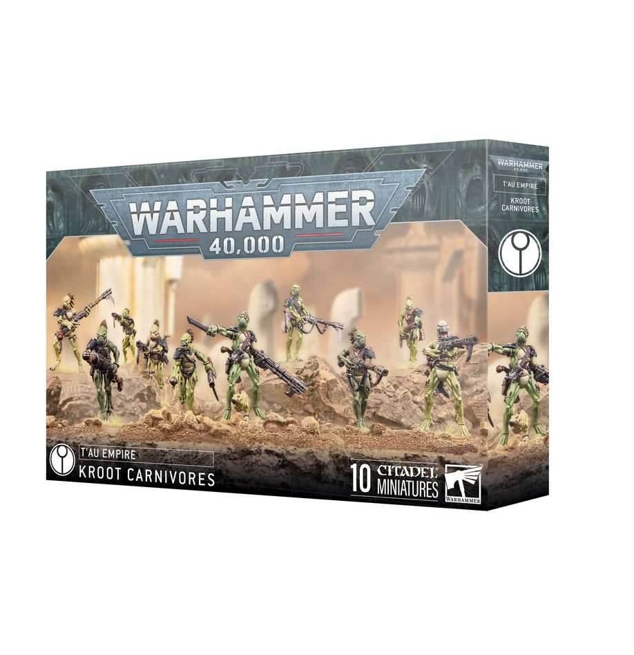 Warhammer 40K: T'au Empire - Kroot Carnivores - 