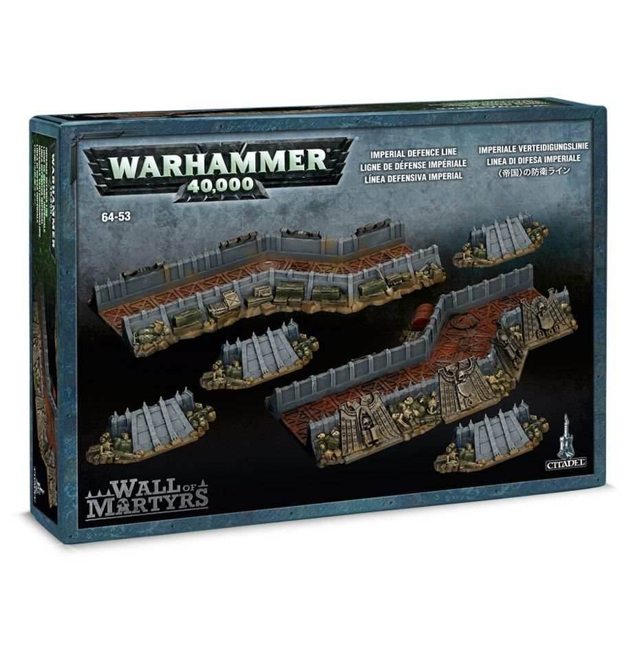 Warhammer 40K: Wall of Martyrs - Imperial Defence Line - 