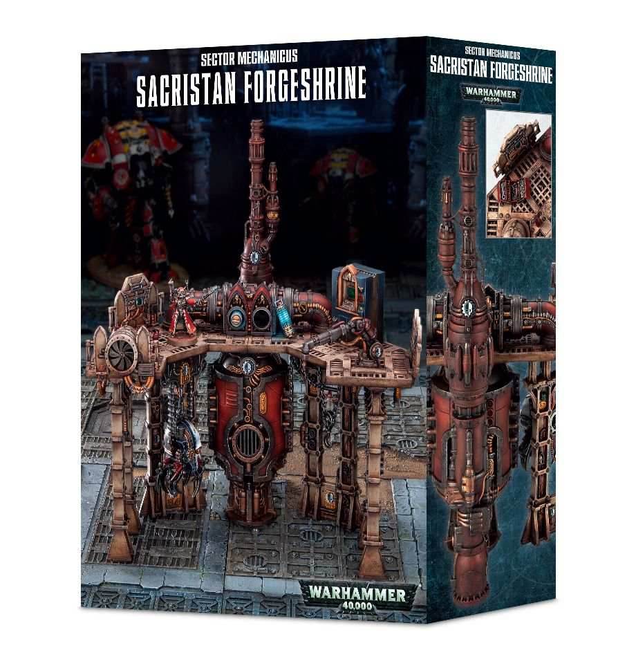 Warhammer 40K: Sector Mechanicus - Sacristan Forgeshrine - 