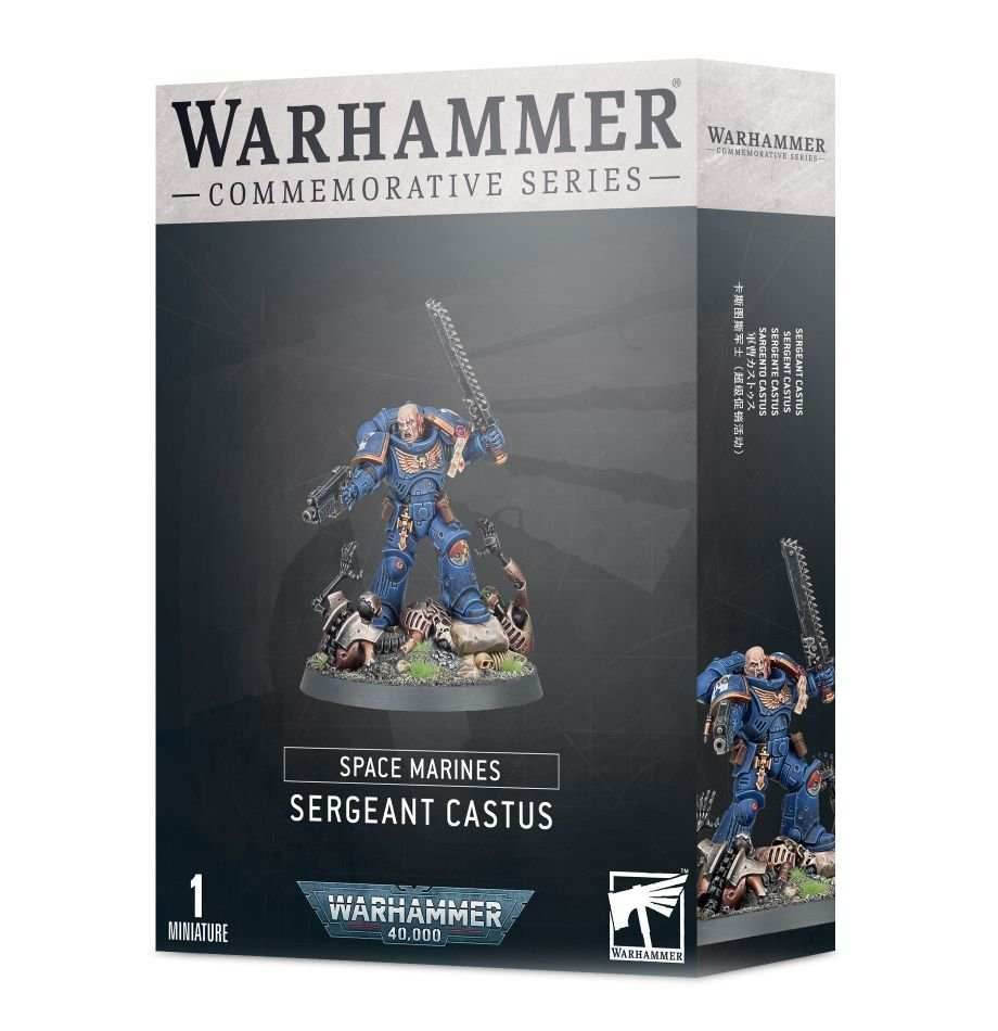 Warhammer 40K: Space Marines Sergeant Castus - 