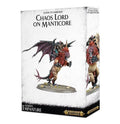 Warhammer: Slaves to Darkness - Chaos Lord on Manticore - 