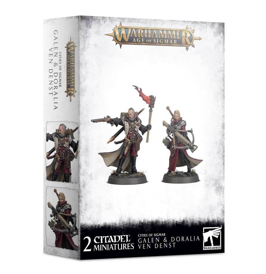 Warhammer: Cities of Sigmar - Galen and Doralia ven Denst - 
