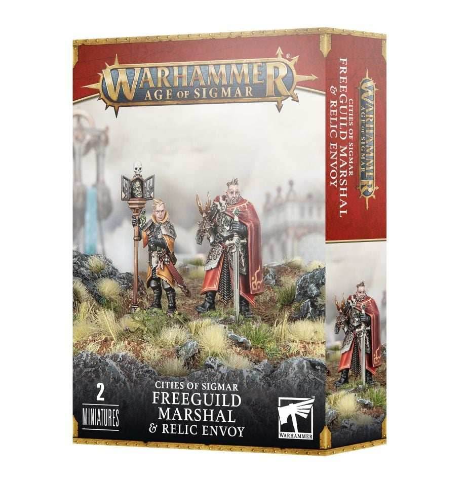 Warhammer: Cities of Sigmar - Freeguild Marshal & Relic Envoy - 
