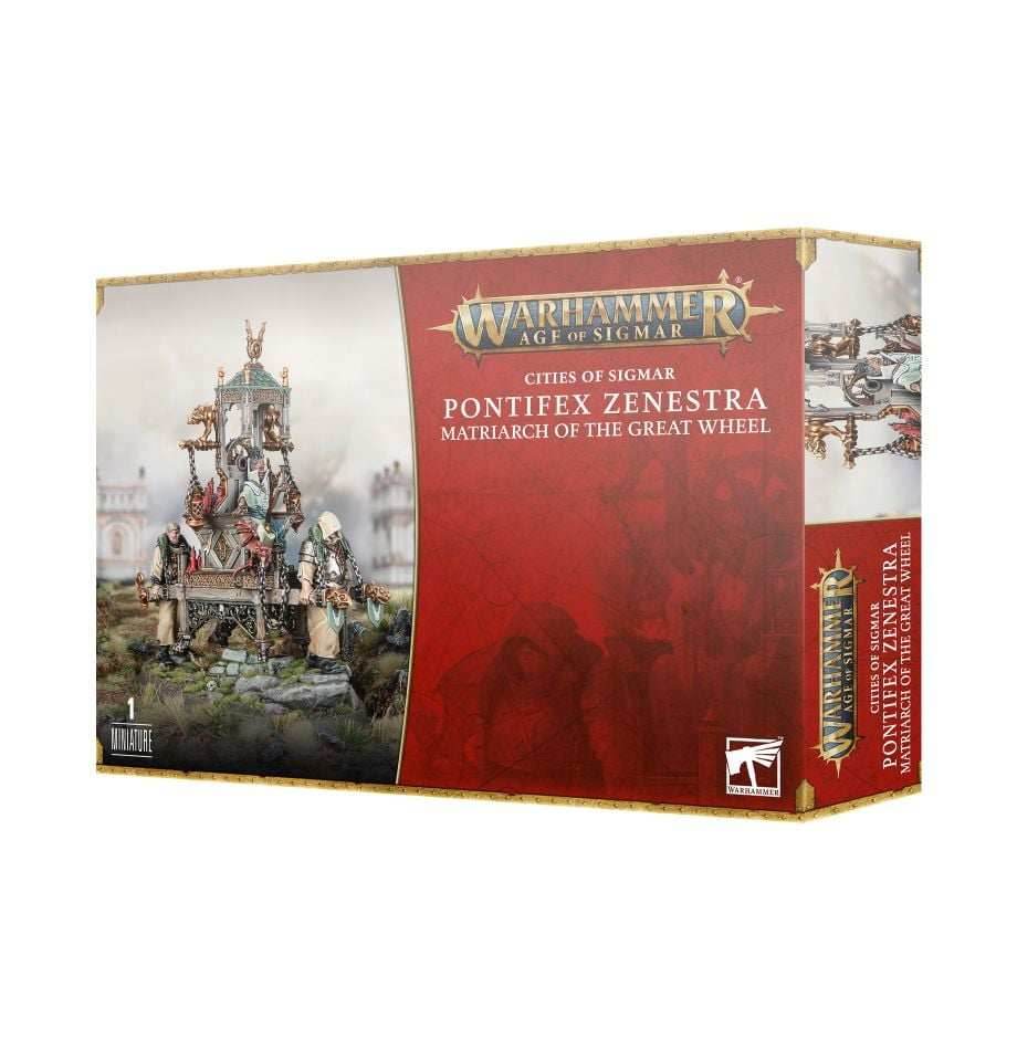 Warhammer: Cities of Sigmar - Pontifex Zenestra, Matriarch of The Great Wheel - 