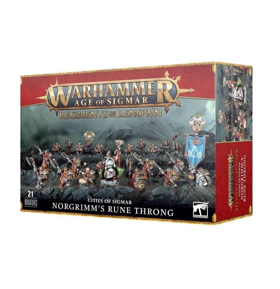 Warhammer: Cities of Sigmar - Norgrimm's Rune Throng - 