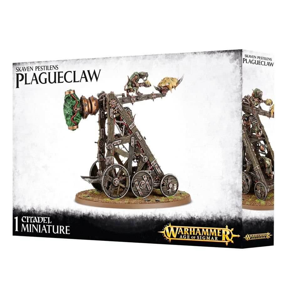 Warhammer: Skaven - Plagueclaw/Warp Lightning Cannon - 