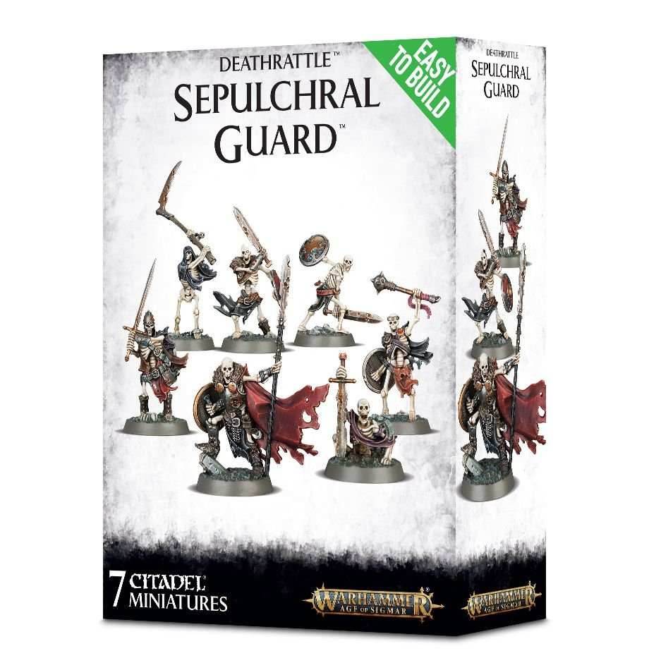 Warhammer: Legions of Nagash - Deathrattle Sepulchral Guard - 