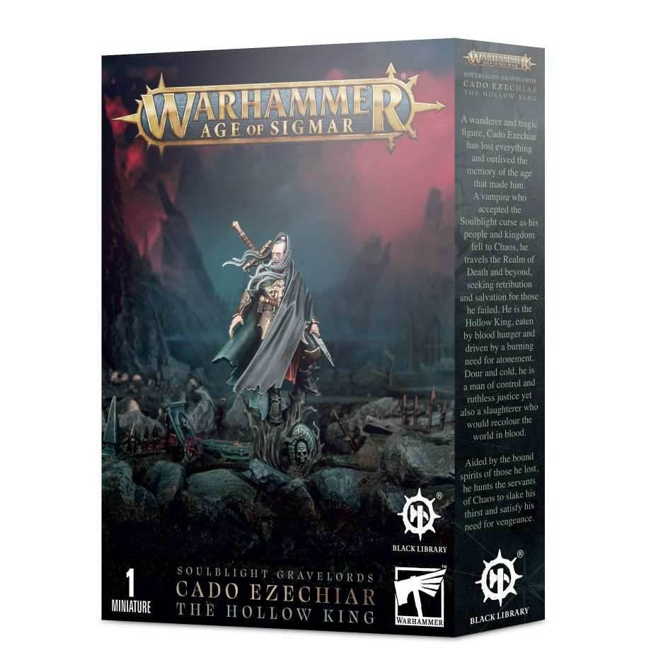 Warhammer: Soulblight Gravelords - Cado Ezechiar - The Hollow King - 
