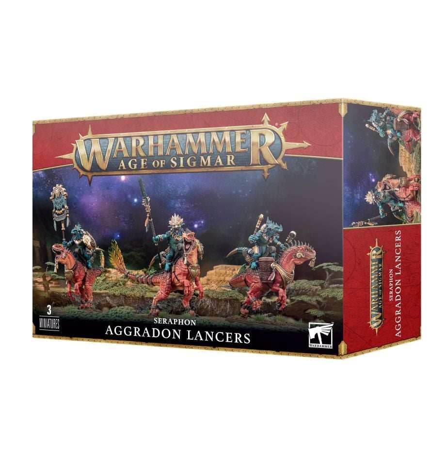 Warhammer: Seraphon - Aggradon Lancers - 