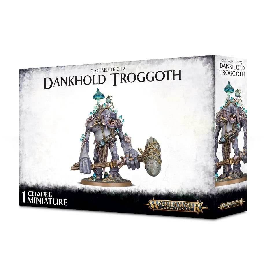Warhammer: Gloomspite Gitz - Dankhold Troggoth/Troggboss - 