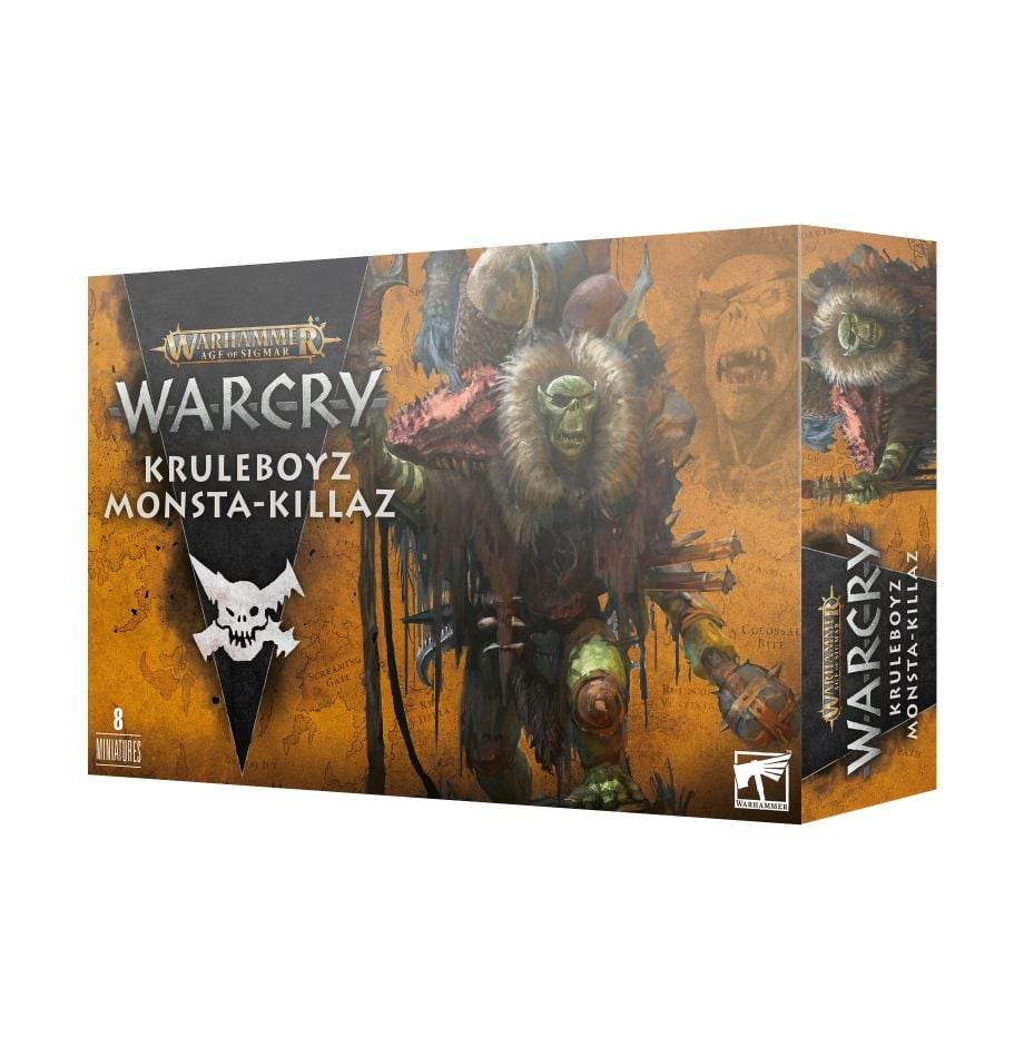 Age of Sigmar: Orruk Warclans Warcry Warband - Kruleboyz Monsta-killaz - 