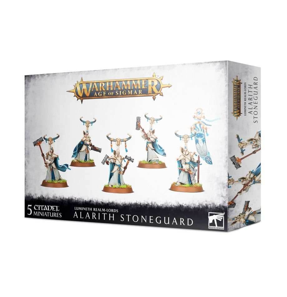 Warhammer: Lumineth Realm-lords - Alarith Stoneguard - 