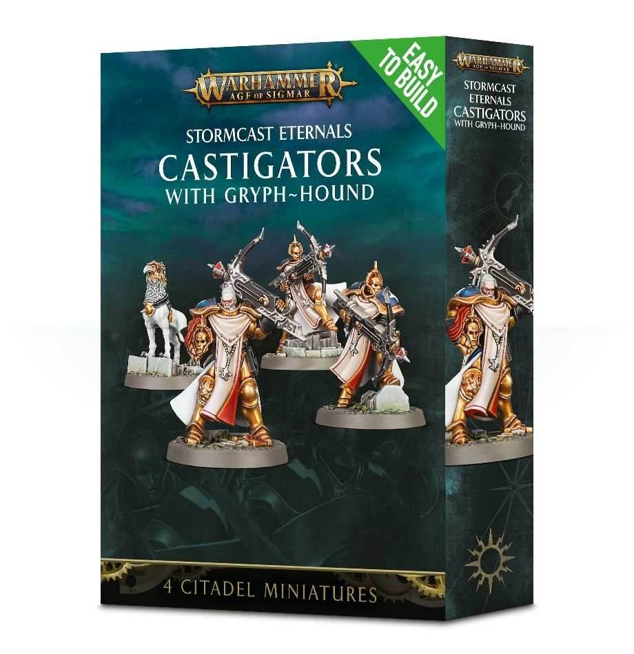 Warhammer: Stormcast Eternals - Castigators with Gryph-hound - 