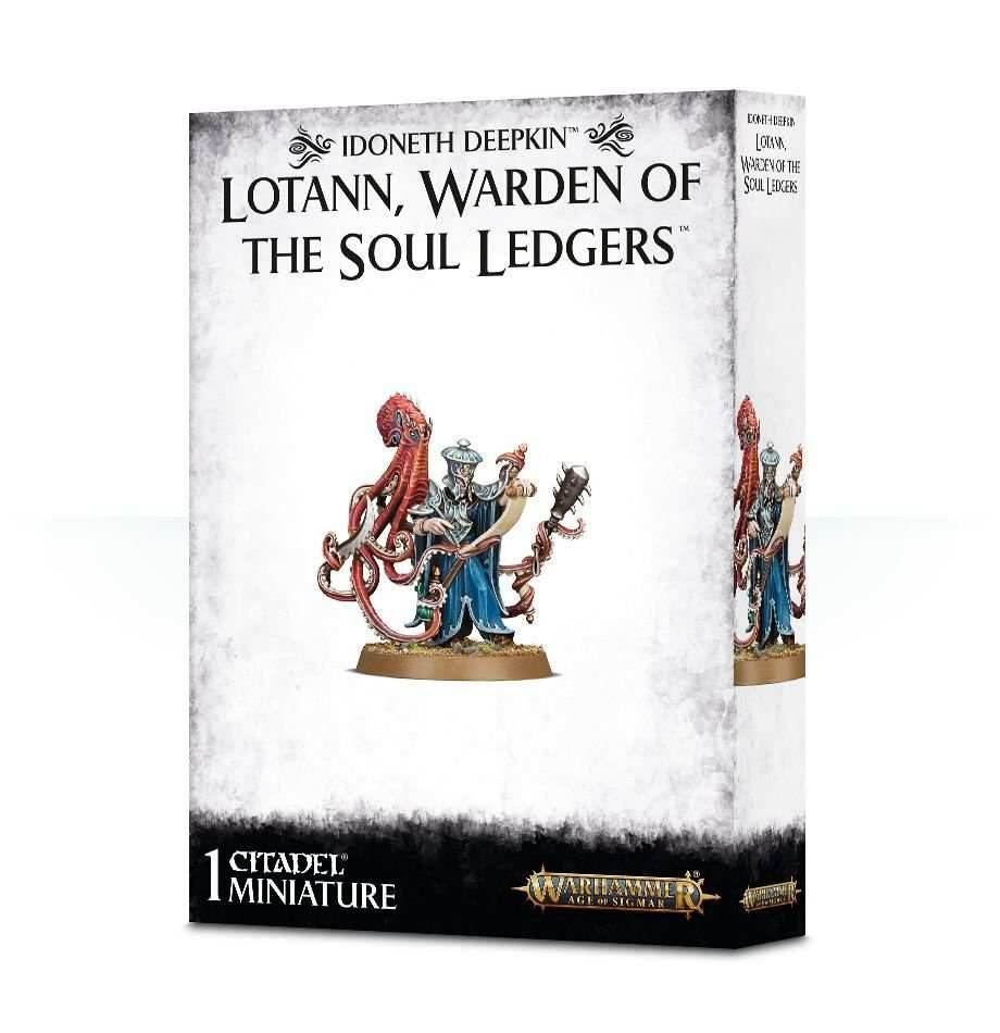 Warhammer: Idoneth Deepkin - Lotann, Warden of the Soul Ledgers - 