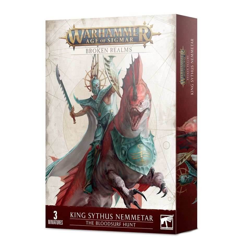 Warhammer: Broken Realms - Idoneth Deepkin King Sythus Nemmetar – The Bloodsurf Hunt - 