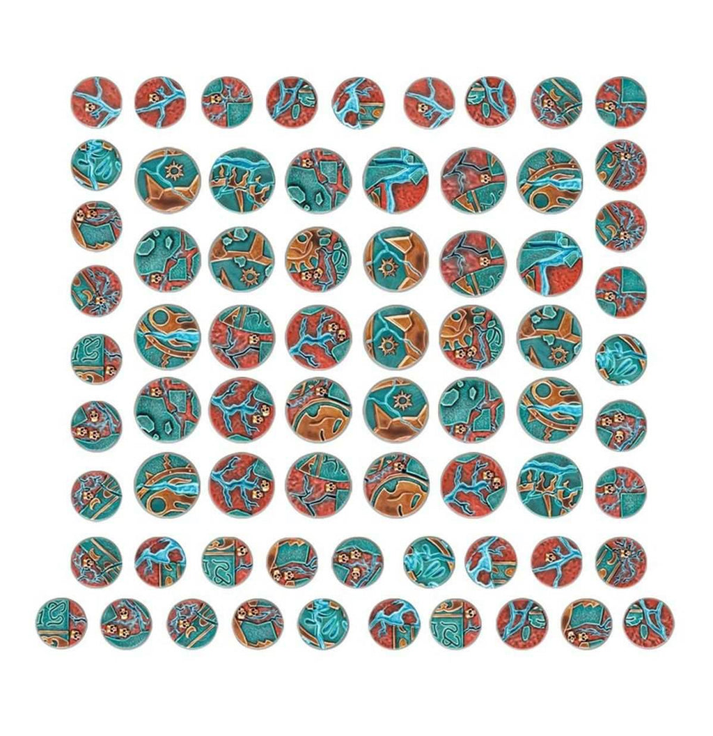Warhammer: Age of Sigmar - Shattered Dominion 25 & 32mm Round Bases - 