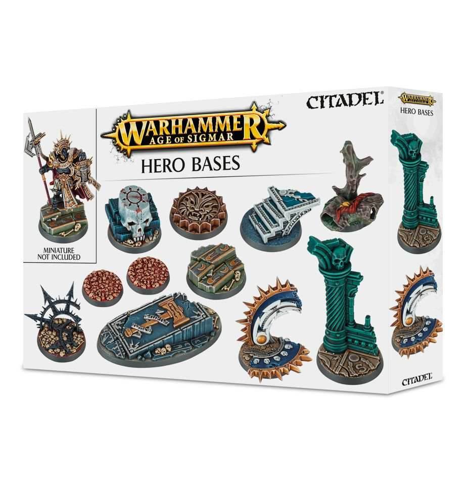Warhammer Age of Sigmar - Hero Bases - 