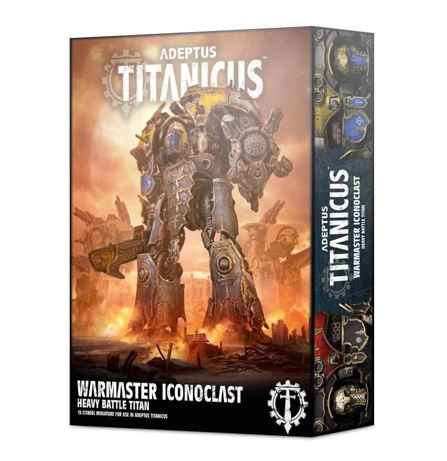 Adeptus Titanicus - Warmaster Iconoclast Heavy Battle Titan - 