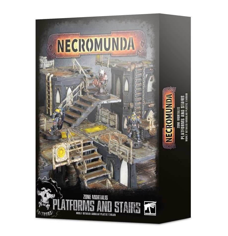 Necromunda: Zone Mortalis - Platforms and Stairs - 