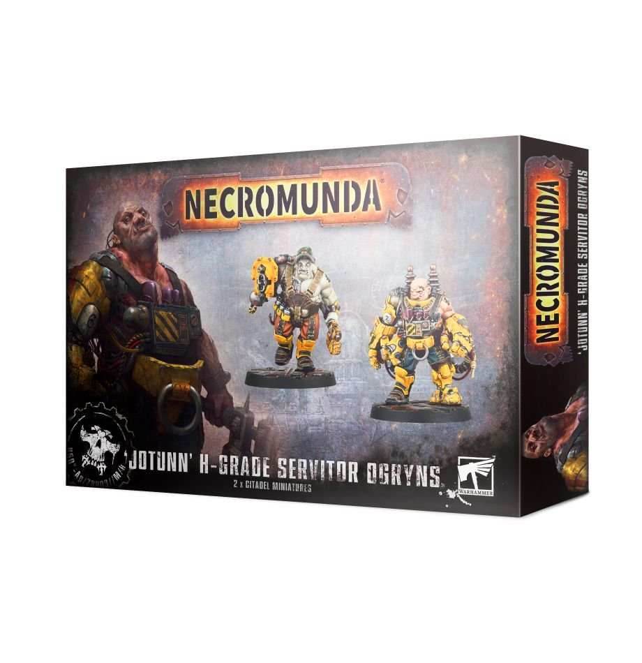 Necromunda: 'Jotunn' H-Grade Industrial Servitor Ogryns - 