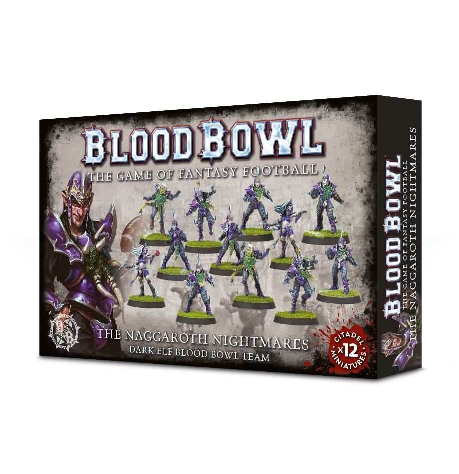 Blood Bowl: The Naggaroth Nightmares - Dark Elf Blood Bowl Team - 