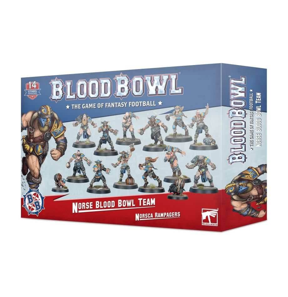 Blood Bowl: Norse Team - Norsca Rampagers - 
