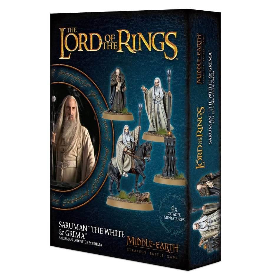 The Lord of the Rings - Saruman the White & Gríma - 