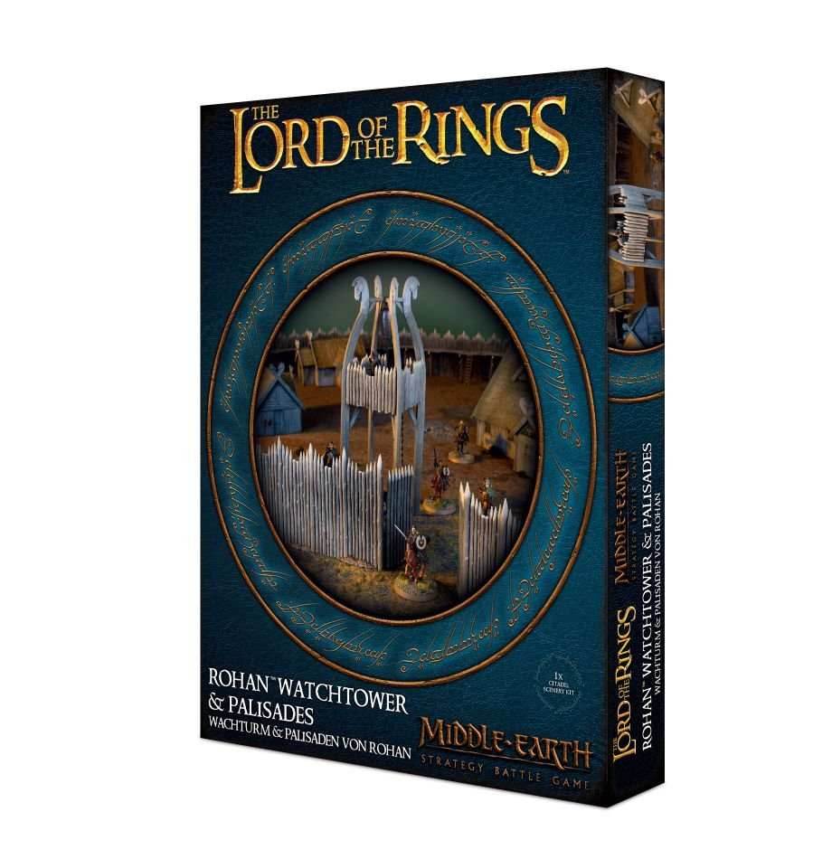 The Lord of the Rings - Rohan Watchtower and Palisades - 
