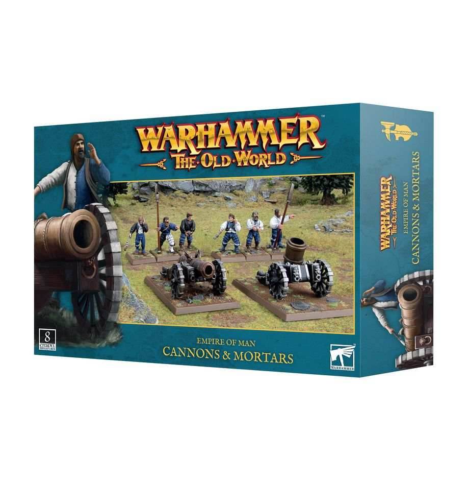 Warhammer: The Old World - Empire of Man - Cannons & Mortars - 