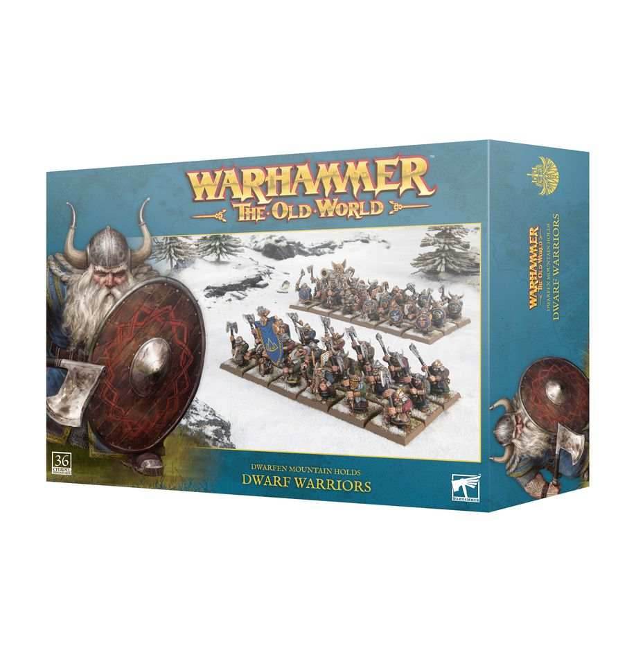 Warhammer: The Old World - Dwarfen Mountain Holds - Dwarf Warriors - 