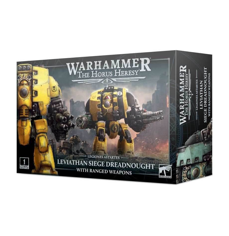 Warhammer 40K: The Horus Heresy – Leviathan Siege Dreadnought w/ Ranged Weapons - 