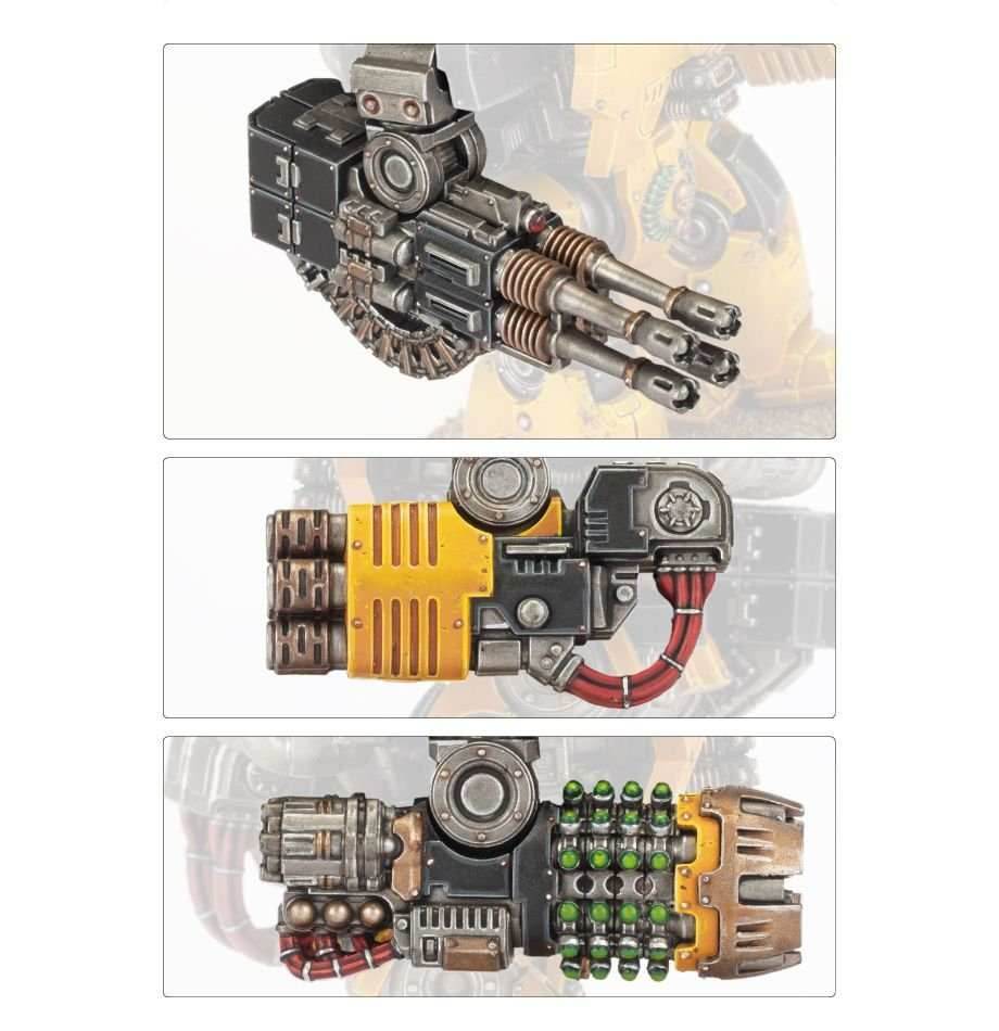 Warhammer 40K: The Horus Heresy – Leviathan Siege Dreadnought Ranged Weapons Frame - 