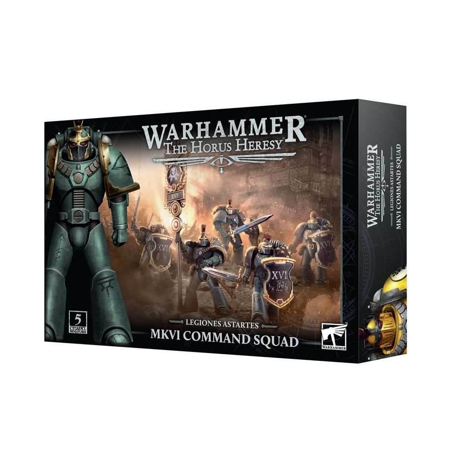 Warhammer: The Horus Heresy - Legiones Astartes MKVI Command Squad - 