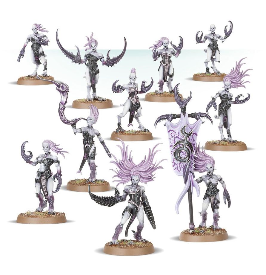 Warhammer 40K: Chaos Daemons - Daemonettes of Slaanesh