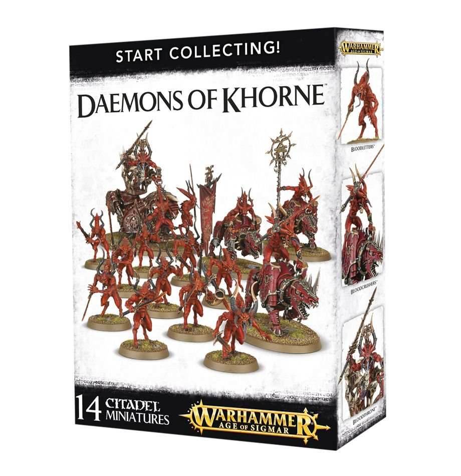 Warhammer 40K: Start Collecting! Daemons of Khorne - 