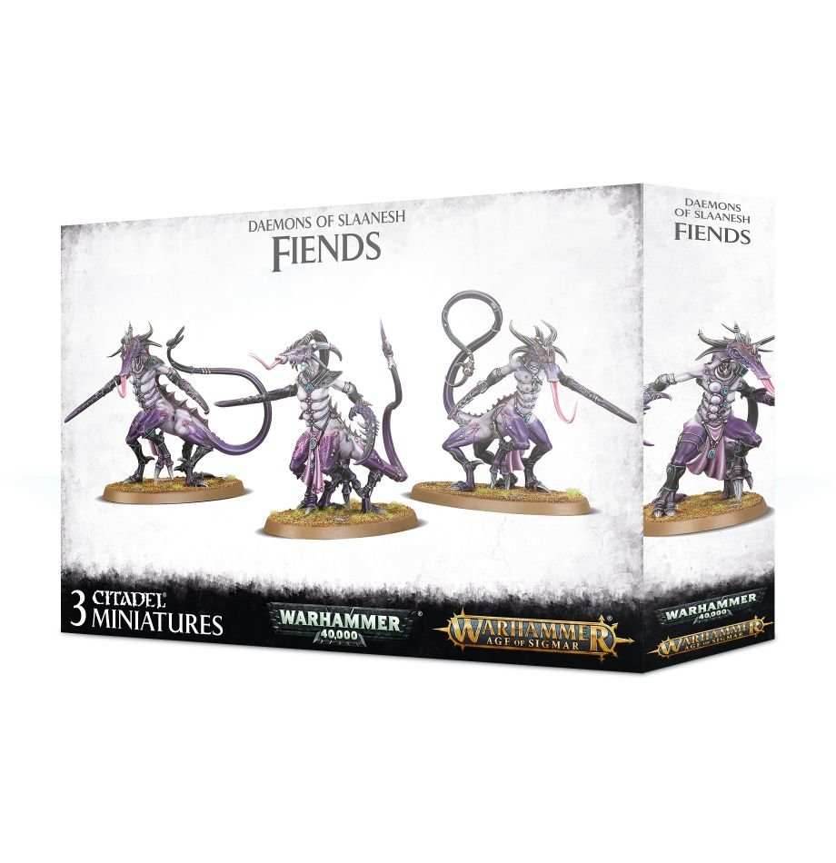Warhammer 40K: Chaos Daemons Slaanesh - Fiends - 