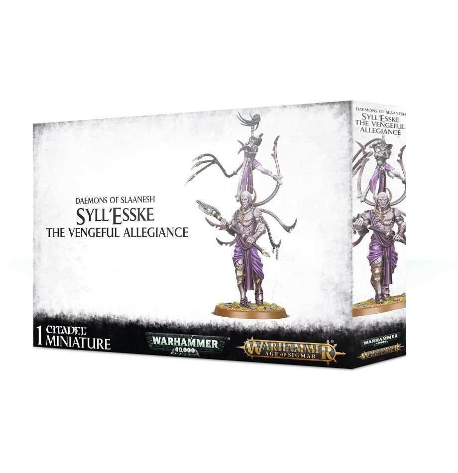 Warhammer 40K: Chaos Daemons Slaanesh - Syll'Esske, The Vengeful Allegiance - 