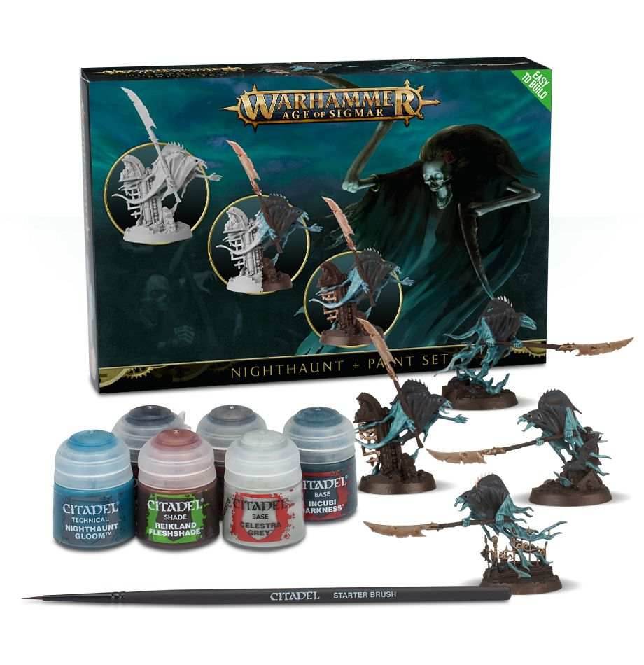 Warhammer: Nighthaunt + Paint Set - 